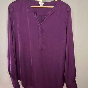 JCrew long sleeve blouse - Size M